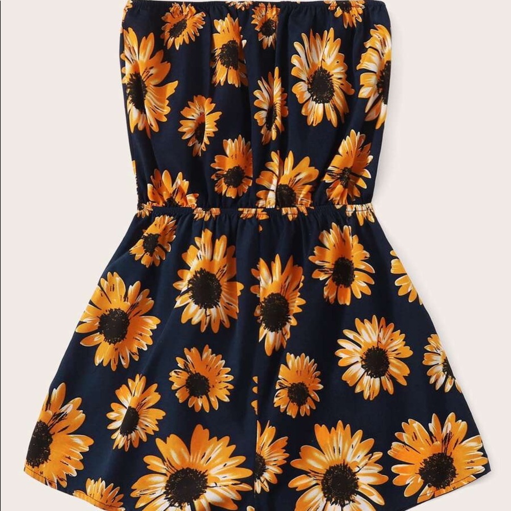 Sunflower romper